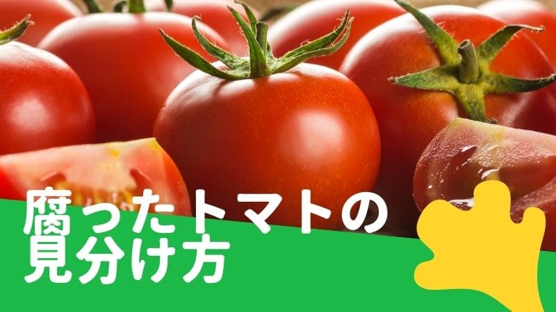 トマトが腐る/腐ったトマト･傷んだトマトの見分け方と賞味期限